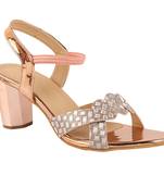 Do Bhai Women Stylish Heeled Sandals