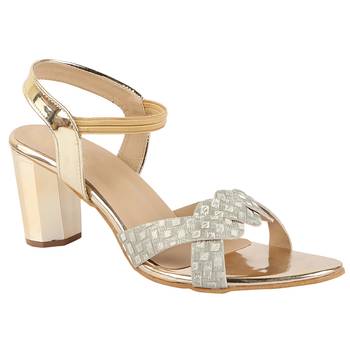 Do Bhai Women Stylish Heeled Sandals 1