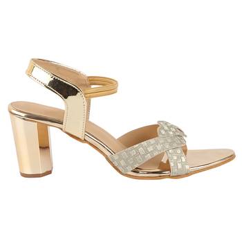 Do Bhai Women Stylish Heeled Sandals 2