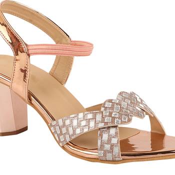 Do Bhai Women Stylish Heeled Sandals 4