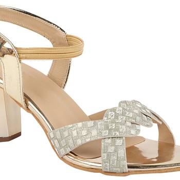 Do Bhai Women Stylish Heeled Sandals 4