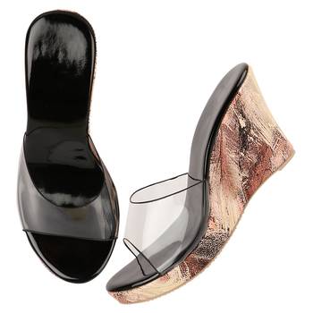 Do Bhai Women Stylish Wedges 5