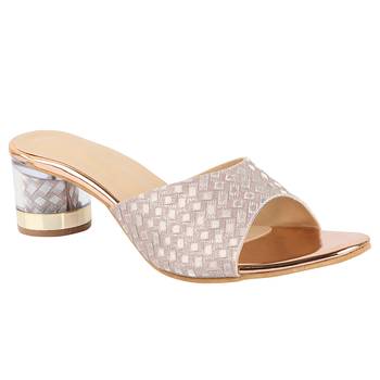 Do Bhai Women Stylish Block Heels 1