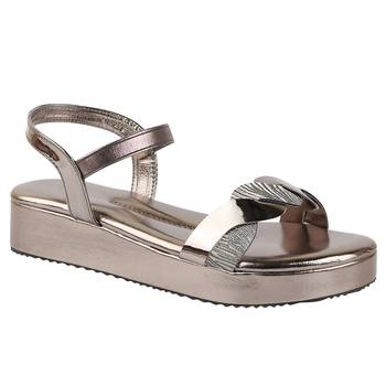 Do Bhai Women Stylish Heeled Sandals 1