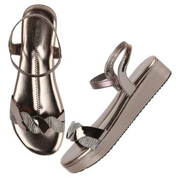 Do Bhai Women Stylish Heeled Sandals 5