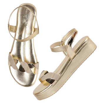 Do Bhai Women Stylish Heeled Sandals 5