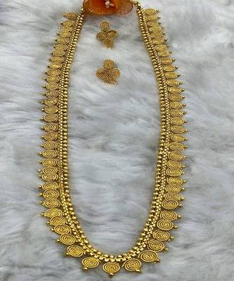 Golden Mother of Pearl Blue Chocker  Stone Kundan Set for Women & Girls 2
