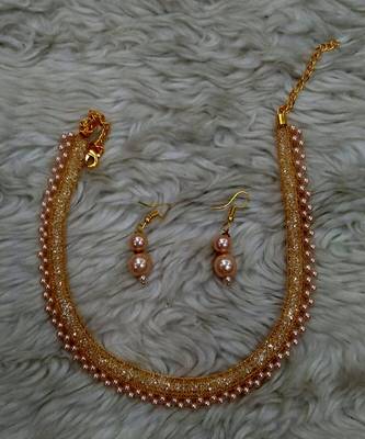 Elegent Choker Style Necklace  Moti Set Bollywood style For Women & Girls 1