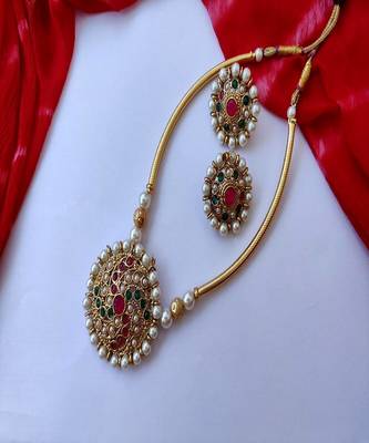 Elegant High Quality Mix Stones Choker Set For Women  & Girls 1