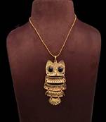 Long Chain Owl Pendant Necklace  for Women/Her/Girls/Mother/Sister(Gold)
