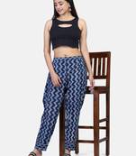 Indigo Printed Pant