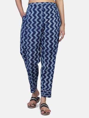 Indigo Printed Pant 3