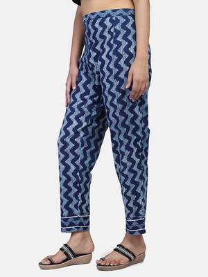 Indigo Printed Pant 4