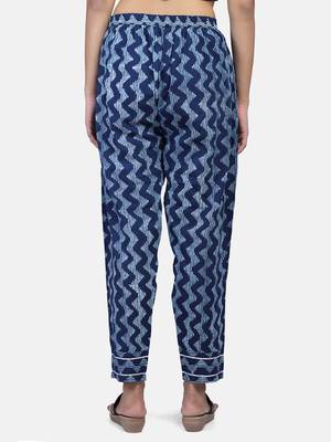 Indigo Printed Pant 5