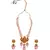 Yellow Gold multicolor kundan Jewellery