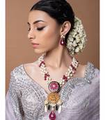 Yellow Gold multicolor kundan Jewellery