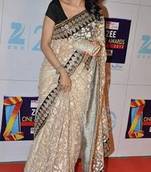 Beige sridevi saree