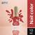 La Perla - CH Piano Nail Paint - Silver Matte|Red Matte|Silver Sand Finish
