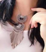 Oxidised Necklace  Set Trending daily use For Women And Girls