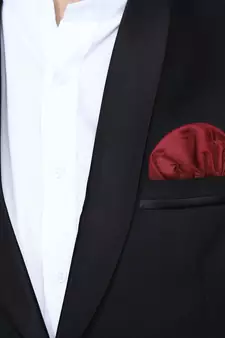 men's black solid slim-fit single-breasted blazer