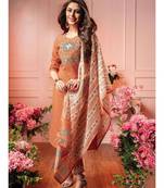 Brown Kurta full set