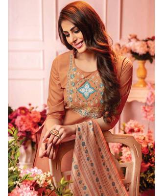Brown Kurta full set 2