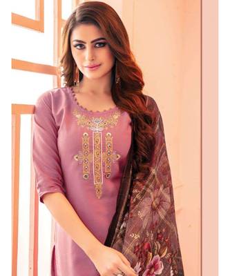 Purple Kurta full set 2
