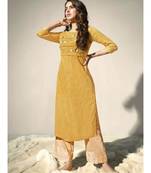 Yellow Kurta with Bottom