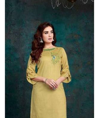 Yellow Silk Kurta with Bottom 2