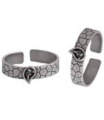 Leaf In Block Toe Ring-TR498