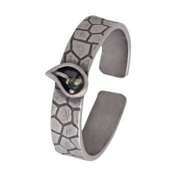 Leaf In Block Toe Ring-TR498 3