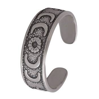 Moon & Stars Silver Toe Ring-TR489 3