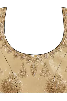 Green embroidered net semi stitched lehenga