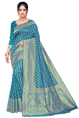 Banarasi Zari Woven Saree 1