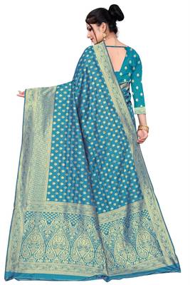Banarasi Zari Woven Saree 3