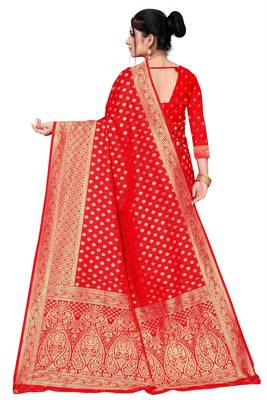 Banarasi Zari Woven Saree 3
