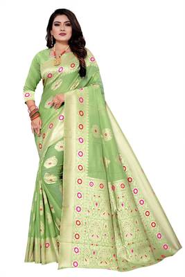 Banarasi Art Silk Saree Mina 1