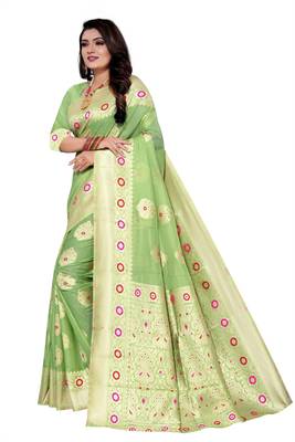 Banarasi Art Silk Saree Mina 2