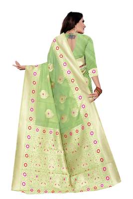 Banarasi Art Silk Saree Mina 3