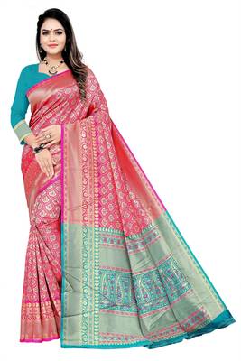 Banarasi Art Silk Saree Mina 1