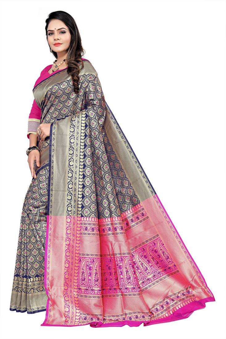 Banarasi Zari  Saree Mina