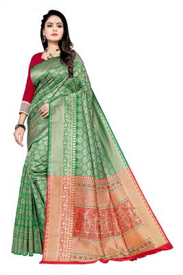 Banarasi Art Silk Saree Mina 1