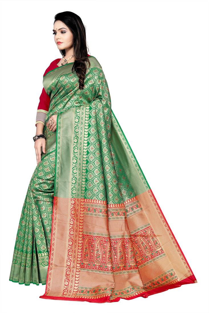 Banarasi Art Silk Saree Mina