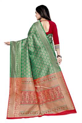 Banarasi Art Silk Saree Mina 3