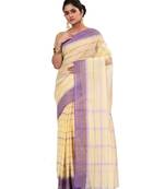 Pure Cotton Bengali Boysko Tant Saree Without Blouse Piece