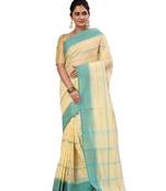 Pure Cotton Bengali Boysko Tant Saree Without Blouse Piece