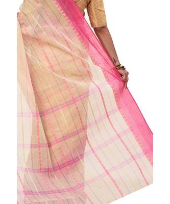 Pure Cotton Bengali Boysko Tant Saree Without Blouse Piece 5