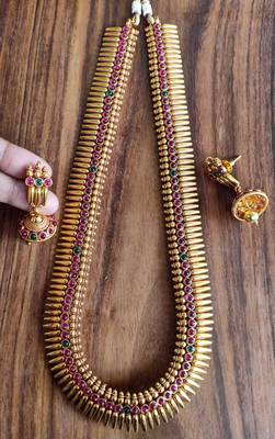 Multicolor agate necklaces 2