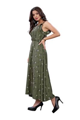 Green printed cotton ethnic-kurtis 5