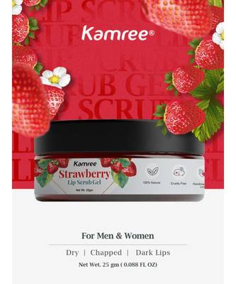 Kamree Strawberry Lip Scrub Gel 1